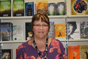 The Book Store’s sales floor coordinator, Jane Doran.