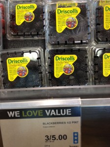 One of these is not like the other. Cheap berries imported from other countries can be tempting, but local food enthusiasts stick to frozen fruit out of season.