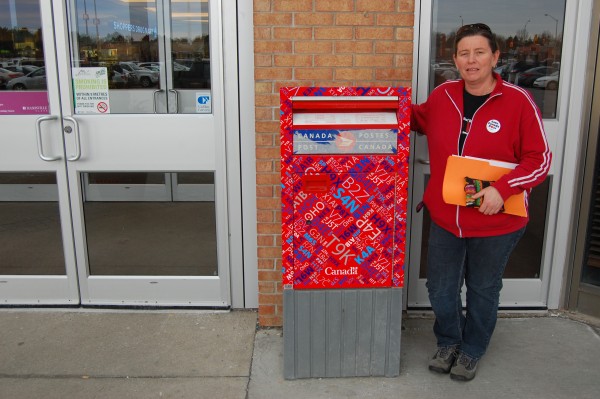 Jude McHugh calls the public letterbox an “endangered species.”