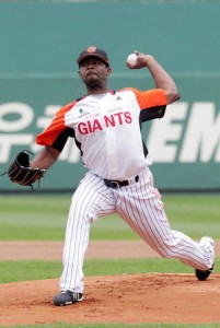 Youman pitching