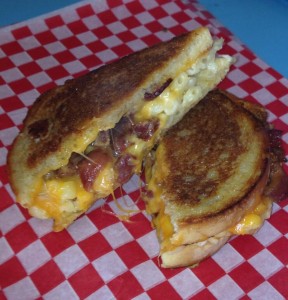 A grilled chees from Goodah Gastro.  Photo courtesy of Goodah Gastro.