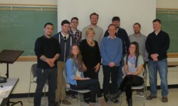 Print class 2014: In transition Class photo with M and S2crop