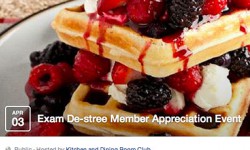 The Kitchen and Dining Room Club will be serving free waffles to its members, this Thursday, for a sugar-filled study break.
