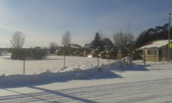 Cottage country jams: Major music festivals threaten rural township Construction equipment at Burl's Creek Event Centre in Oro-Medonte.
<br />Photo courtesy of Ann Honeywood<br />
