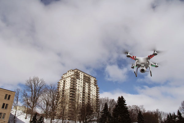 Here’s the biz buzz: drones taking off