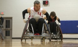 Wheelchair rugby provides an outlet for some people to overcome obstacles <br /> Photo by Jonathan Juha <br /> 