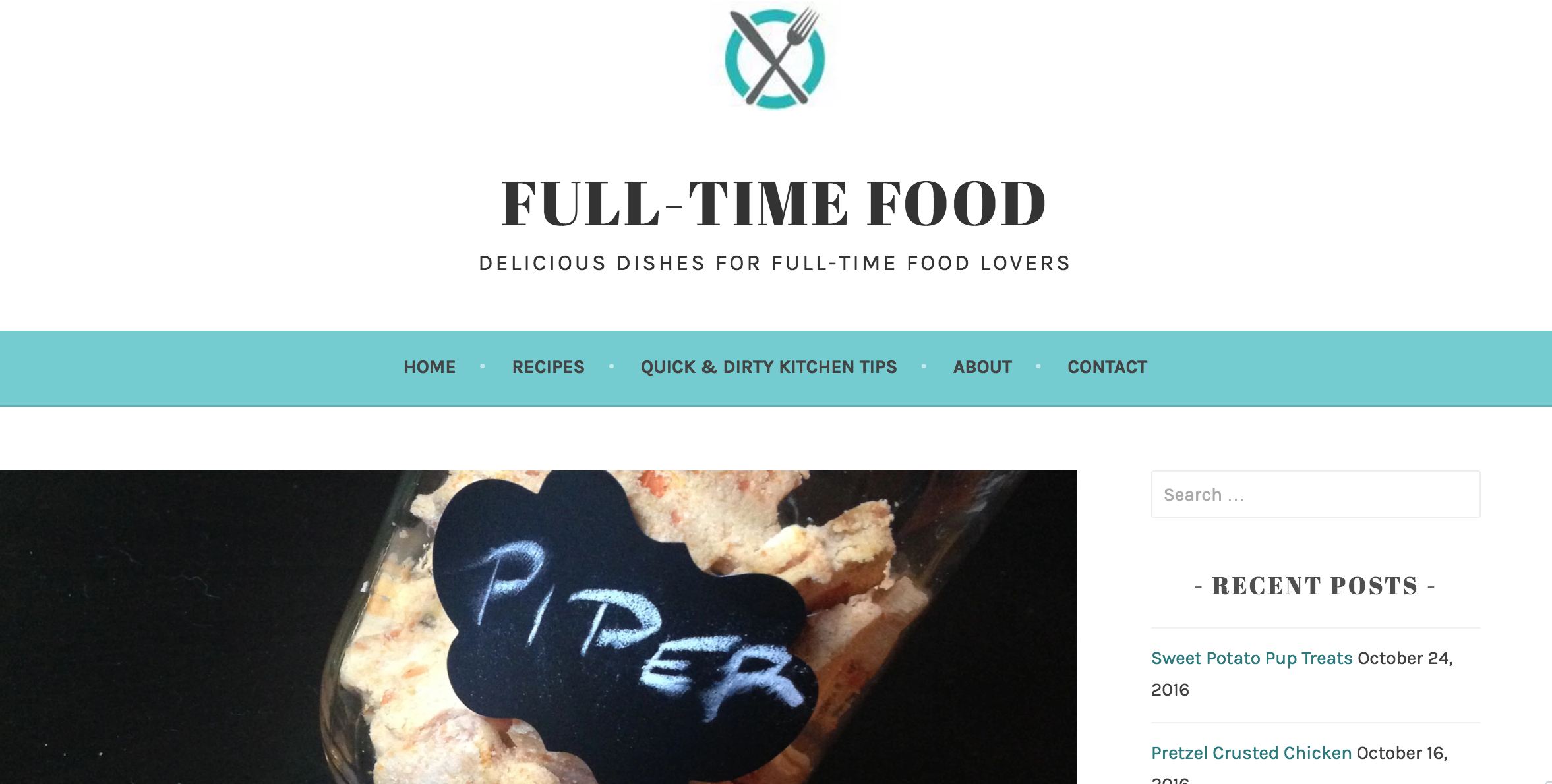 Full-Time Food Blog